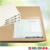 HILDE24 | DIN C5 Begleitpapiertaschen für Frachtdokumente